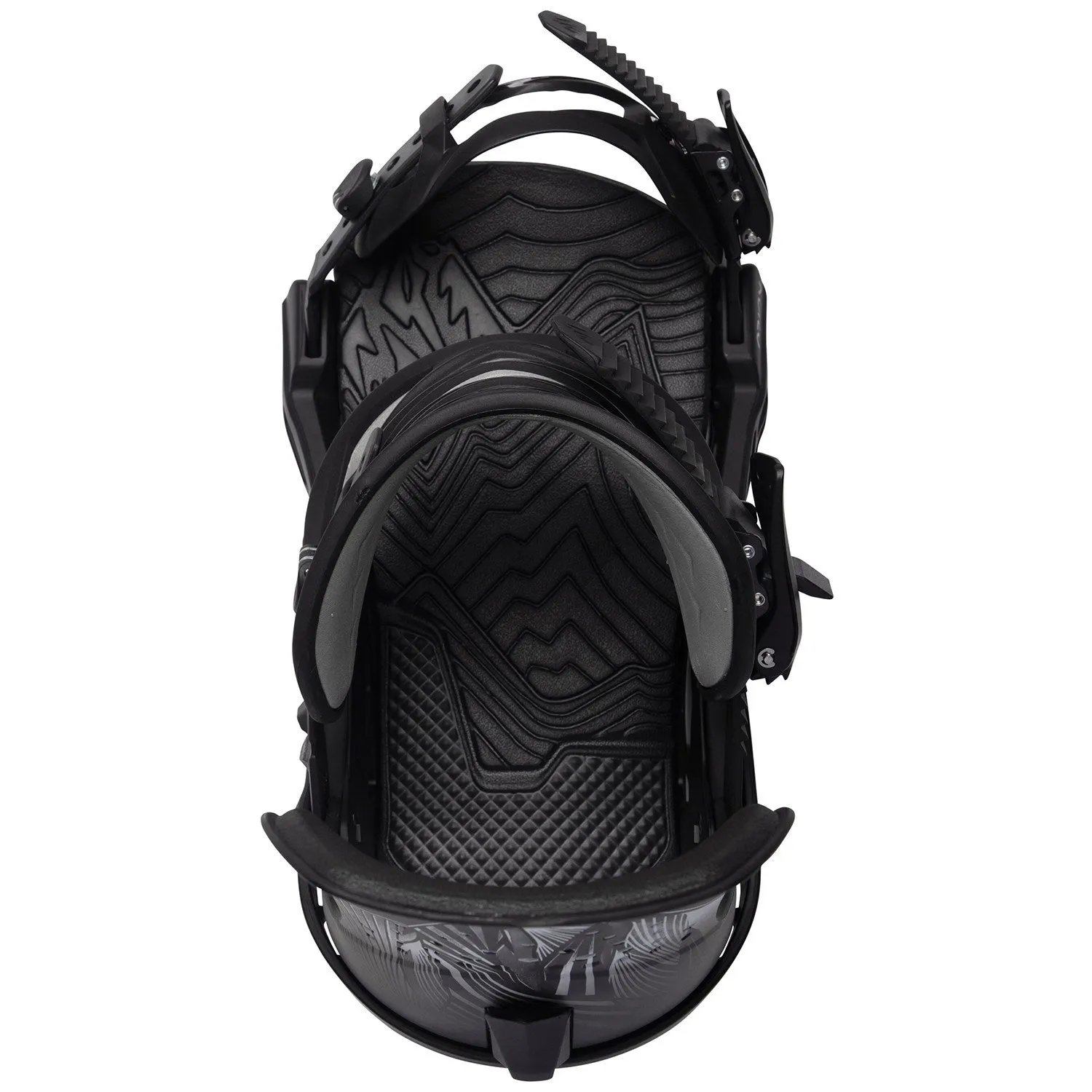 Jones Orion Snowboard Bindings Mens Black Art / Joseph Toney