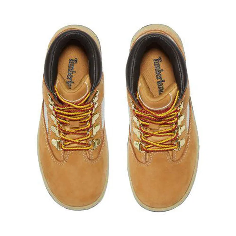 Junior's Timberland 6-Inch Field Boots, Wheat