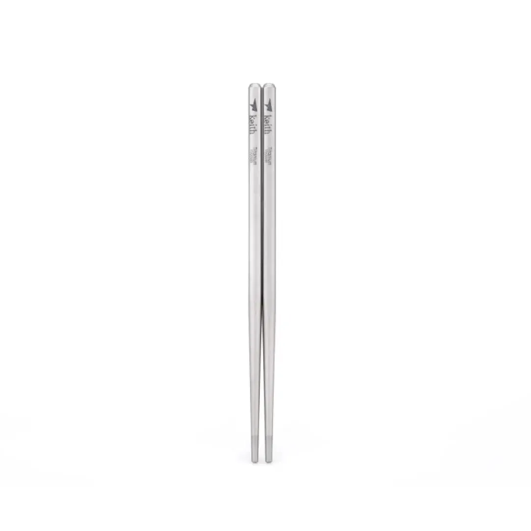 Keith Titanium Portable Round Chopsticks