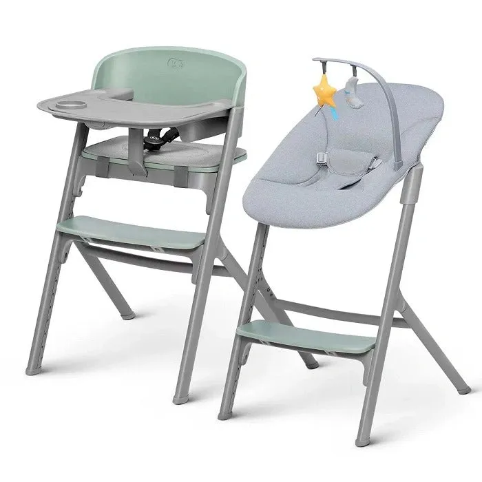 KinderKraft High Chair Livy w/Calmee 2 in 1 - Green