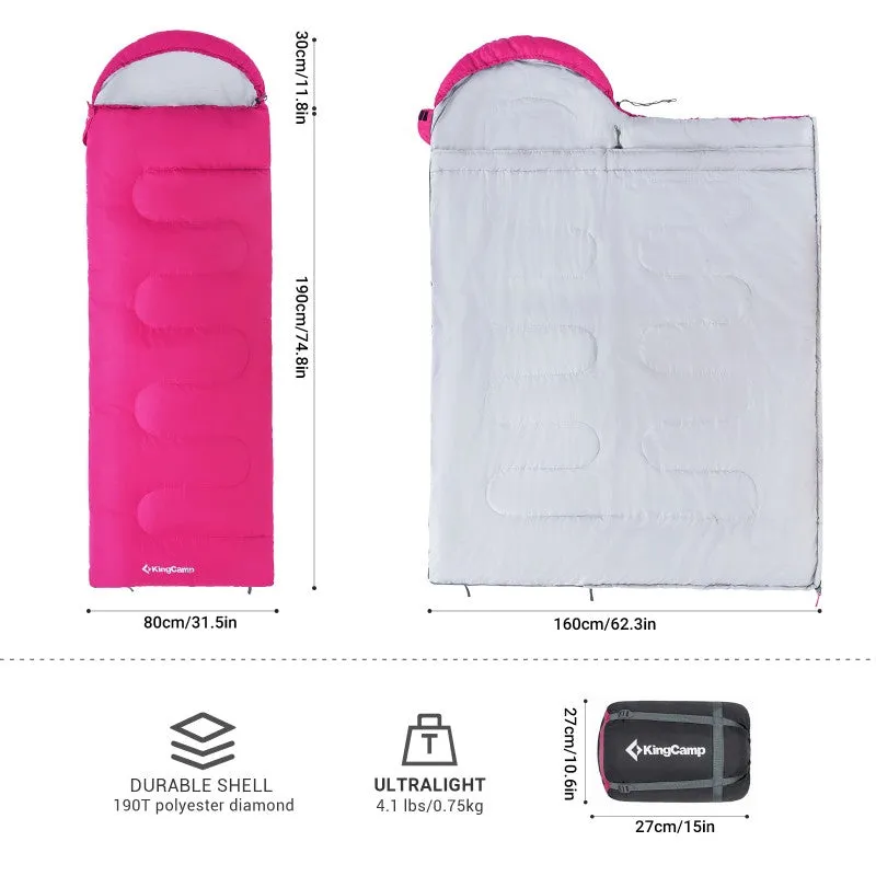 Kingcamp - Oasis 300 Wide 4 Season Sleeping Bag