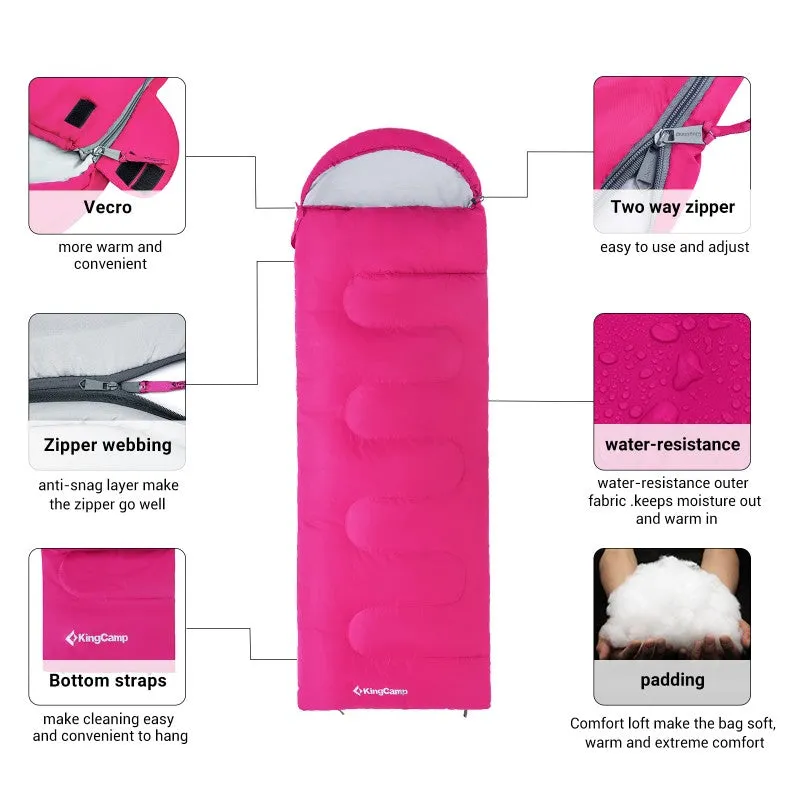 Kingcamp - Oasis 300 Wide 4 Season Sleeping Bag