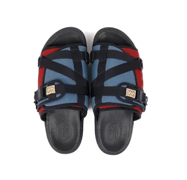 [L] DS! Visvim Christo Sandals 2-Tone Blue