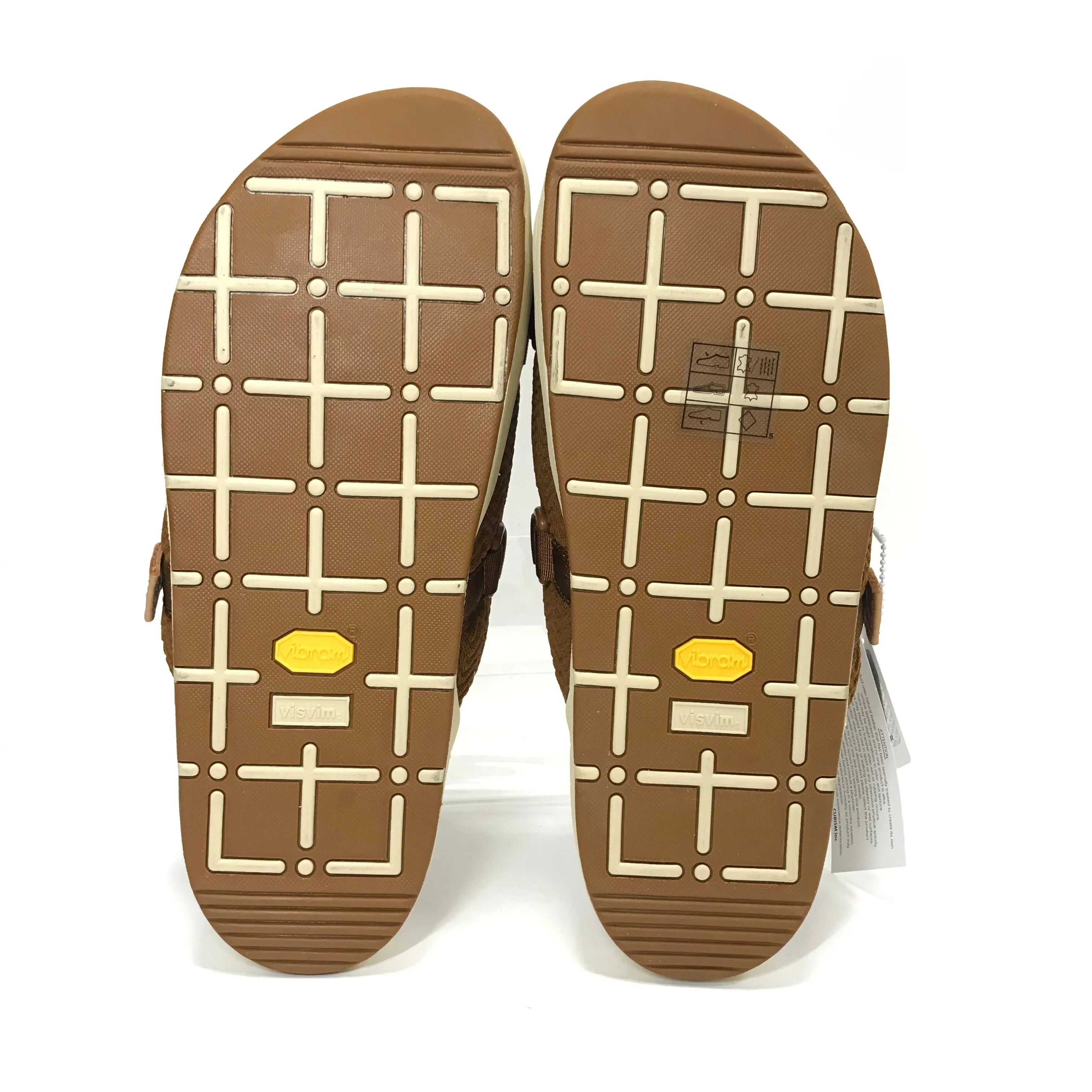 [L] DS! Visvim Christo Sandals Light Brown