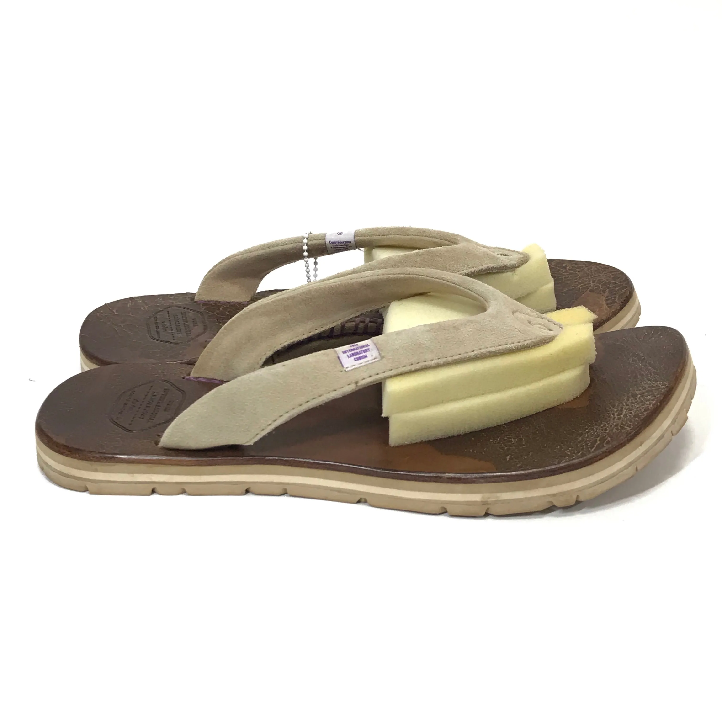 [L] Visvim Lama Sandals Folk Sand