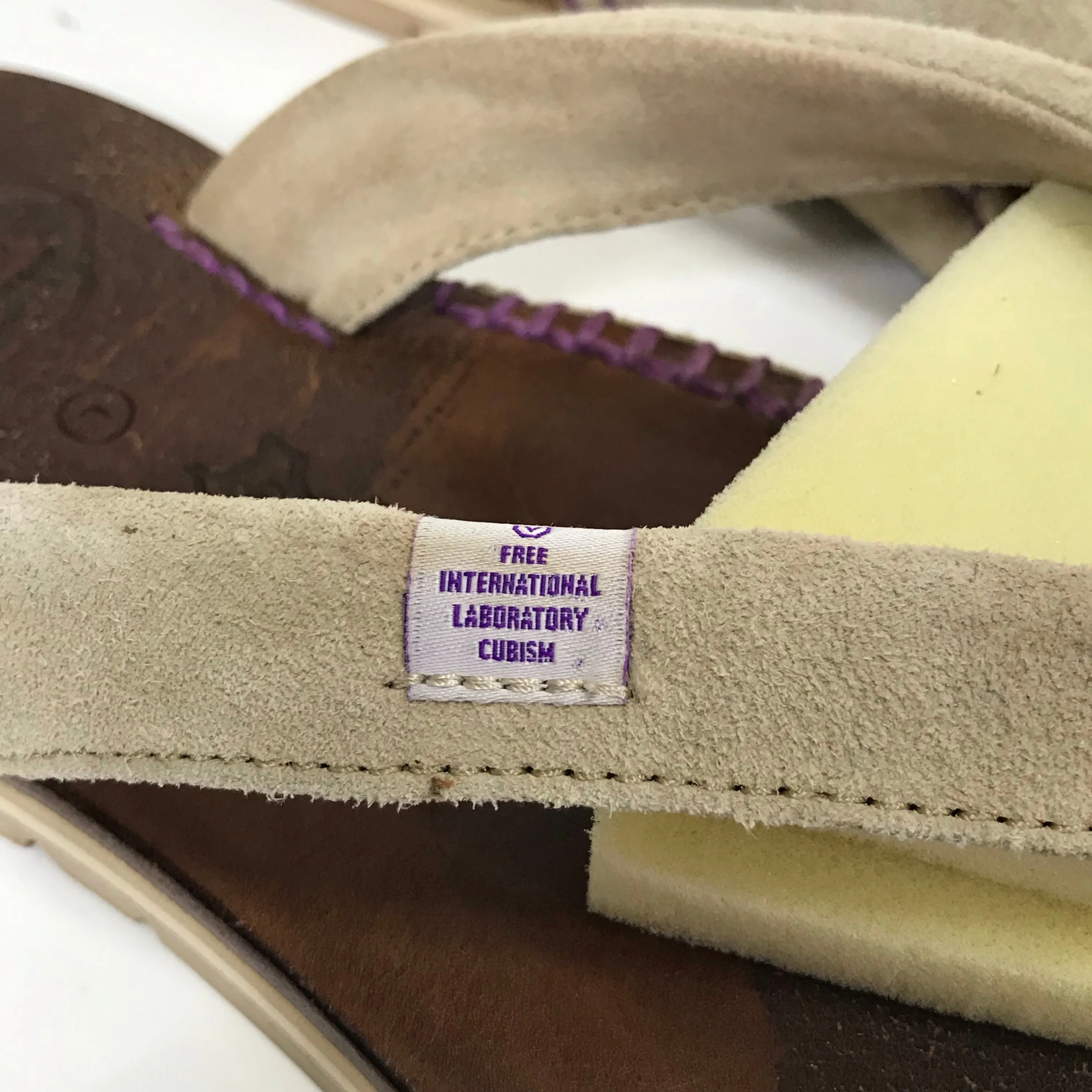[L] Visvim Lama Sandals Folk Sand
