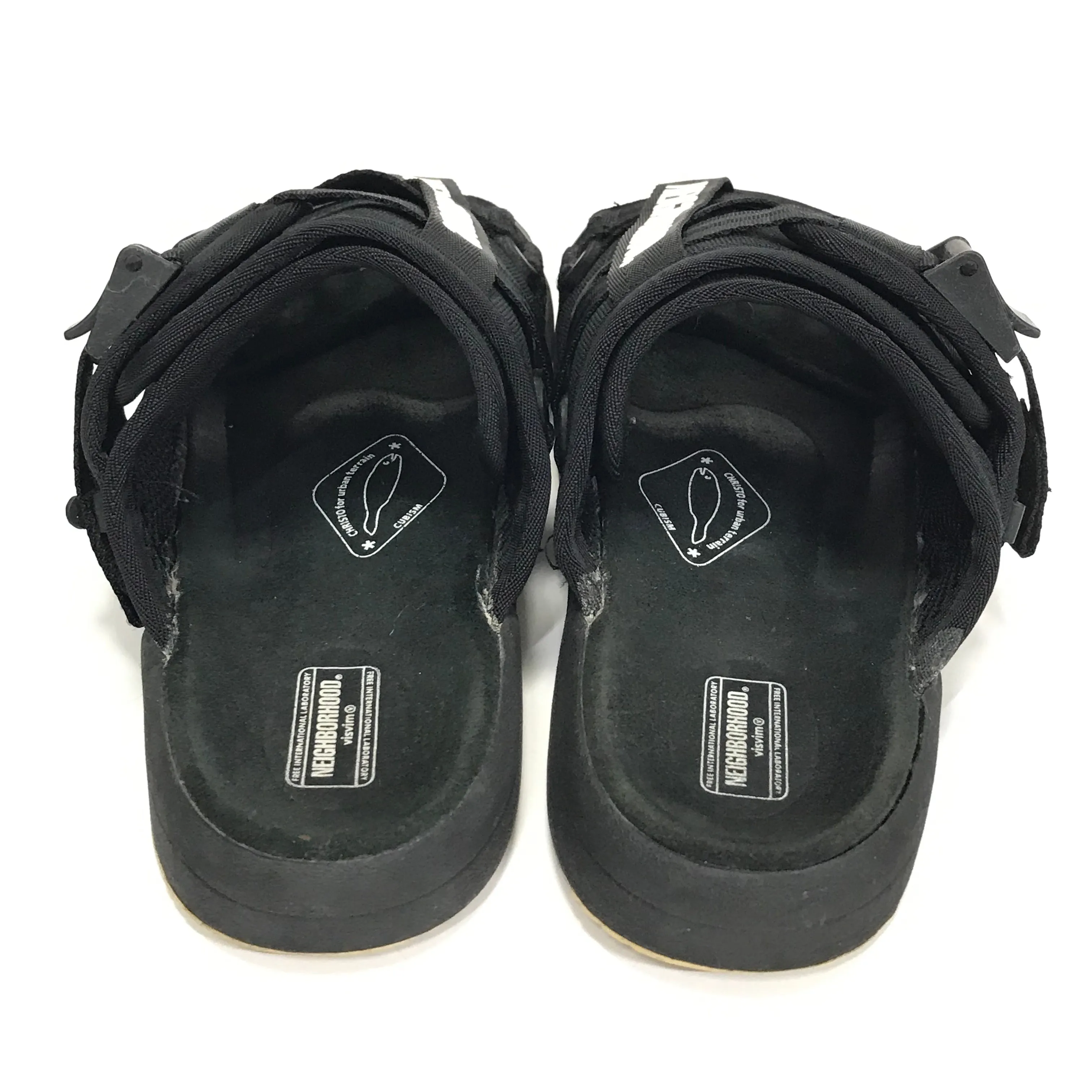[M] Visvim x Neighborhood Christo Sandals Black