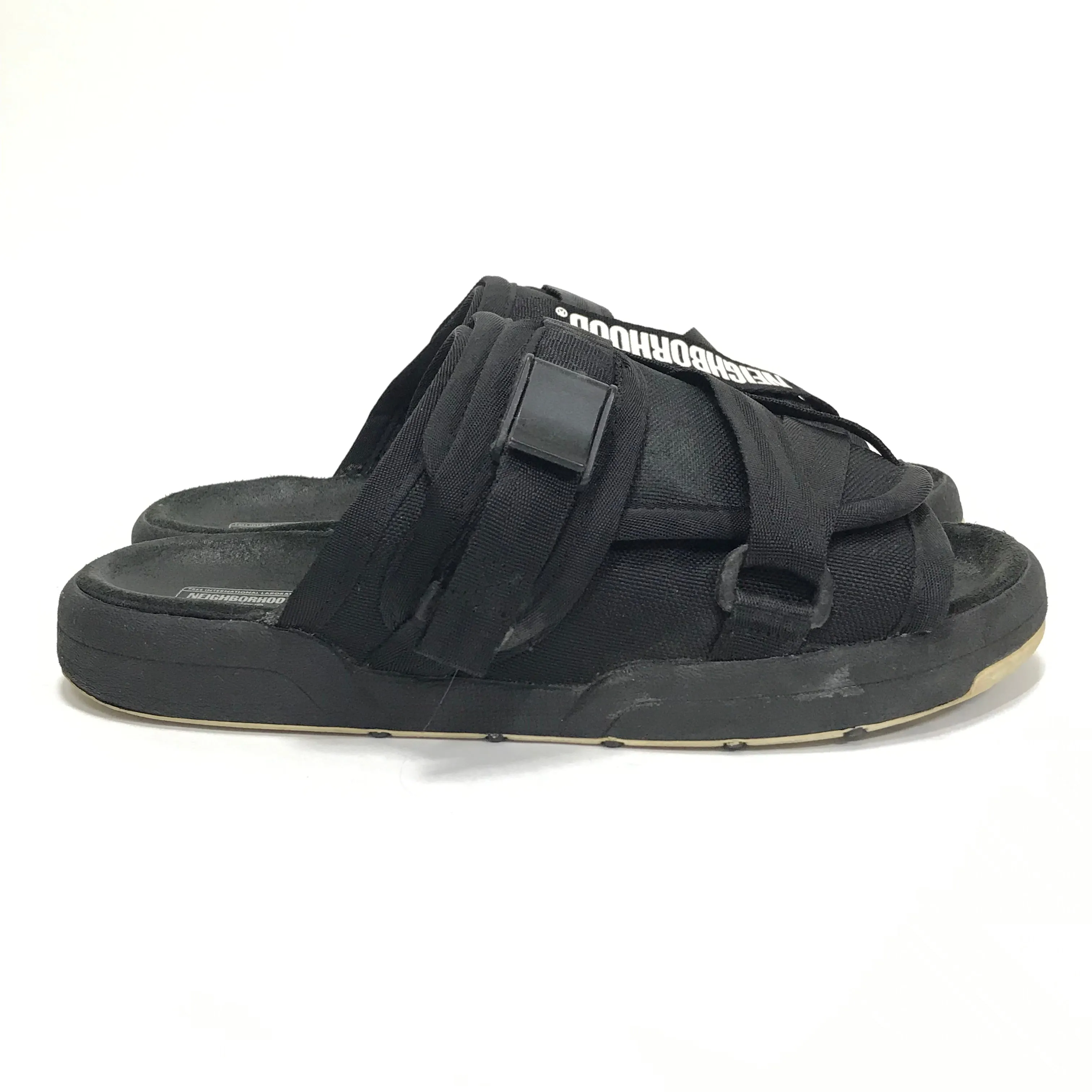 [M] Visvim x Neighborhood Christo Sandals Black