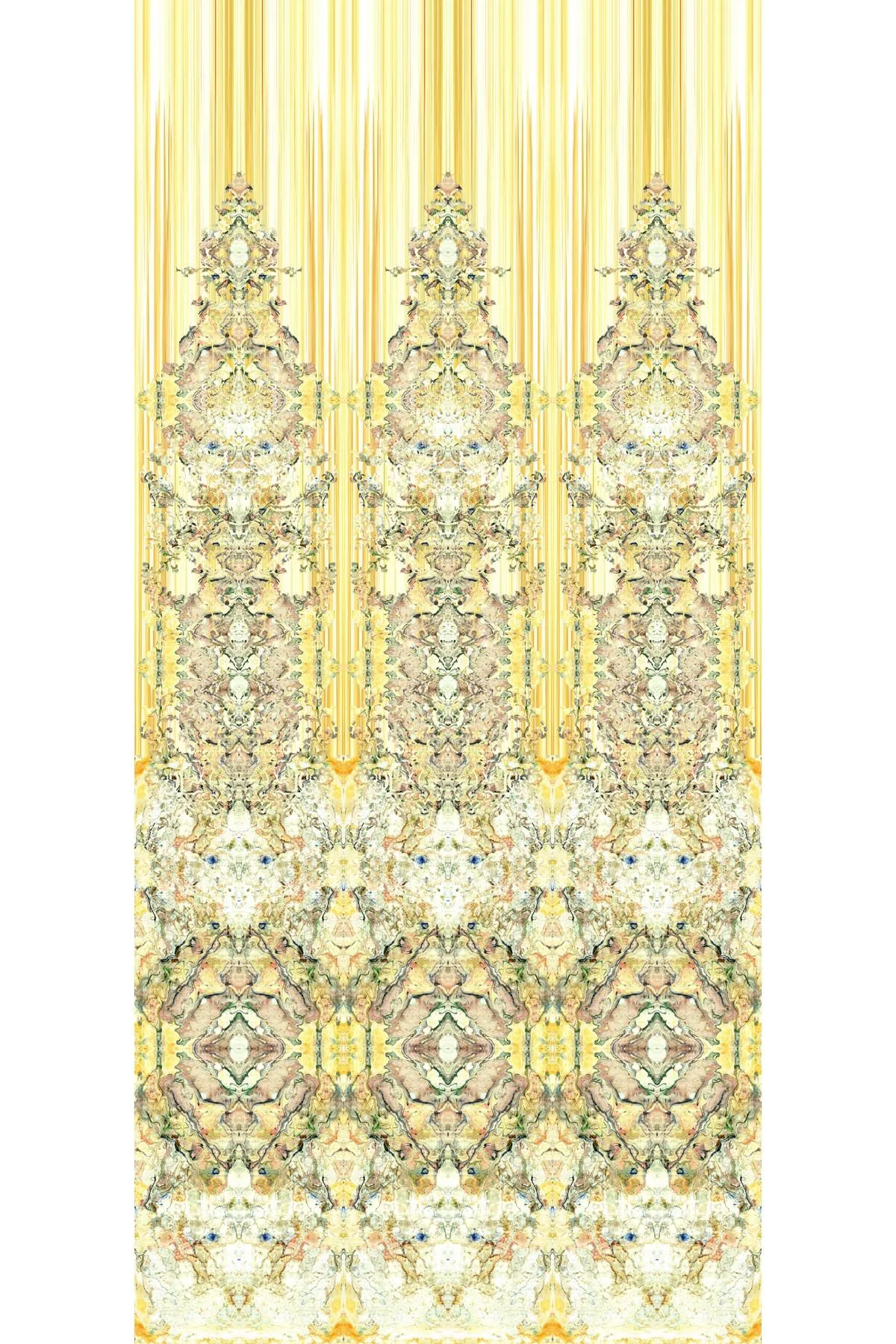 marble damask wallpaper panel