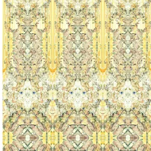 marble damask wallpaper panel