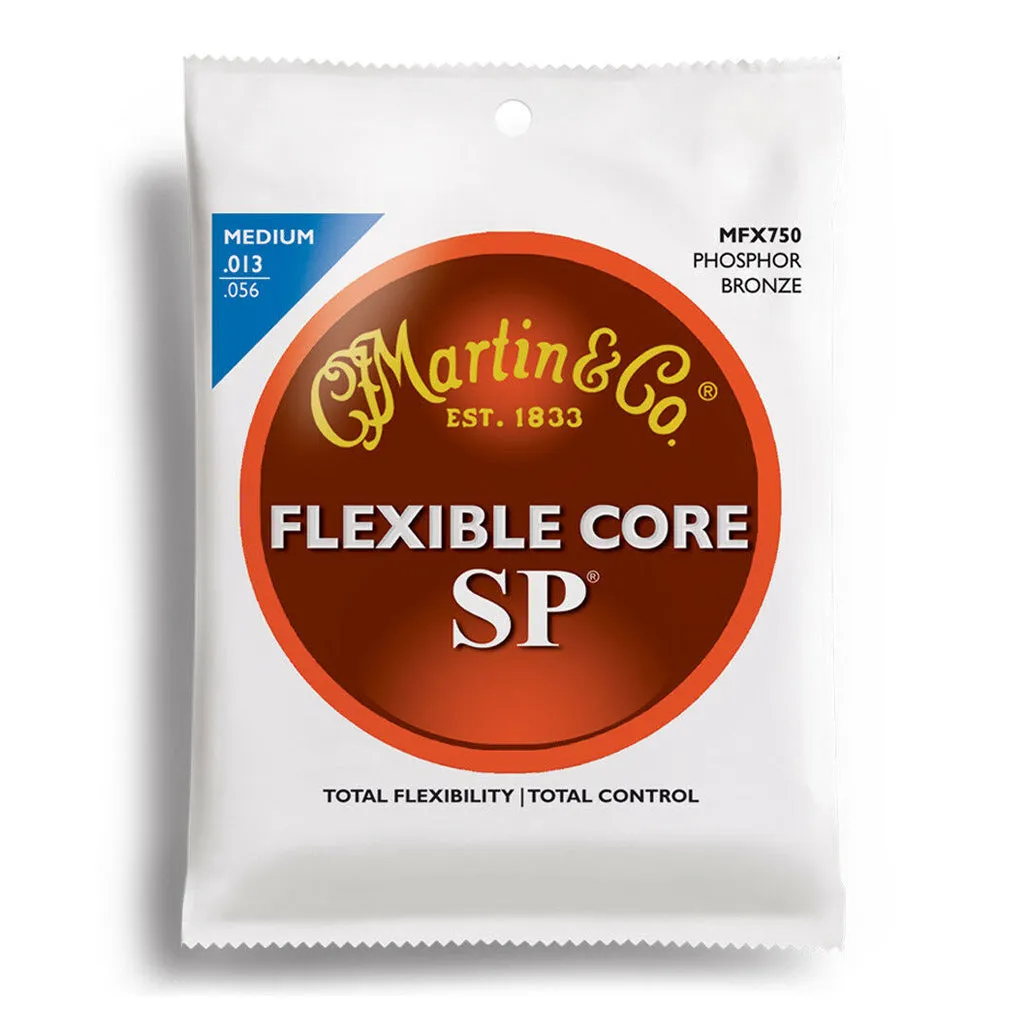 Martin MFX750 Flexible Core SP Acoustic Strings - 13-56