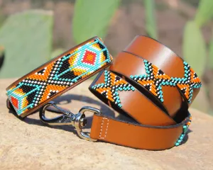 Matching leash/dog collar Biarritz Sambboho Bundle