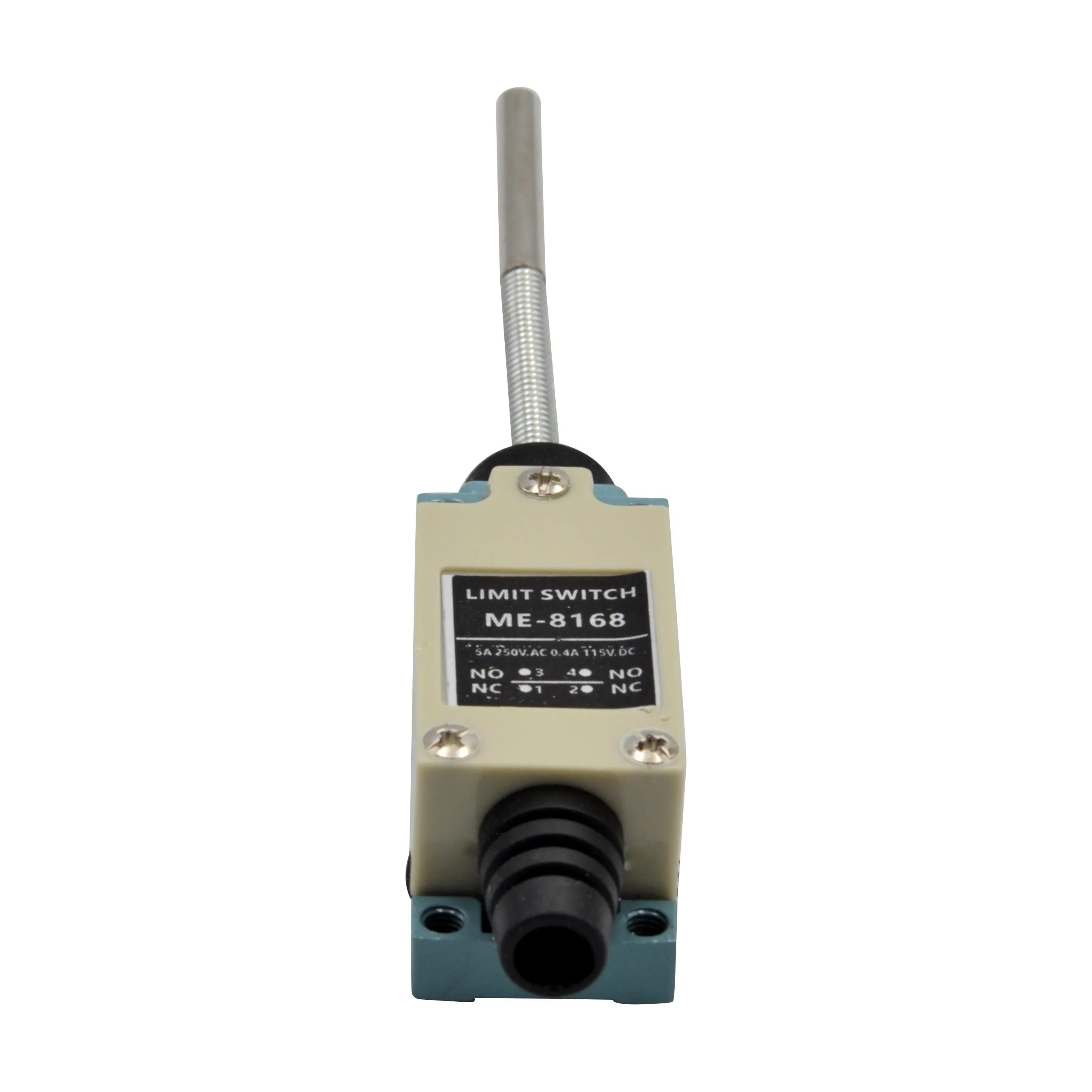ME-8168 Double Circuit, Flexible Spring Arm Limit Switch