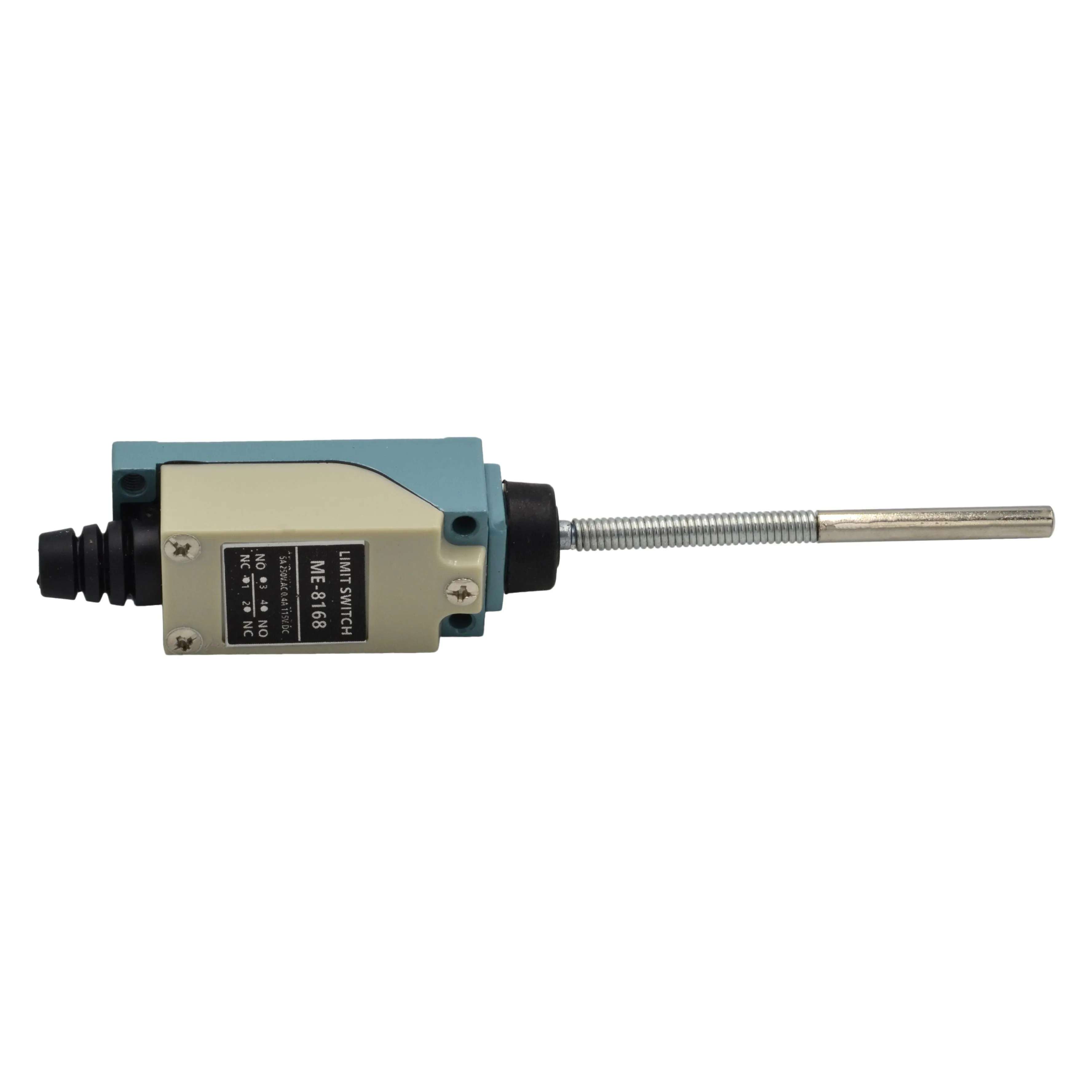 ME-8168 Double Circuit, Flexible Spring Arm Limit Switch