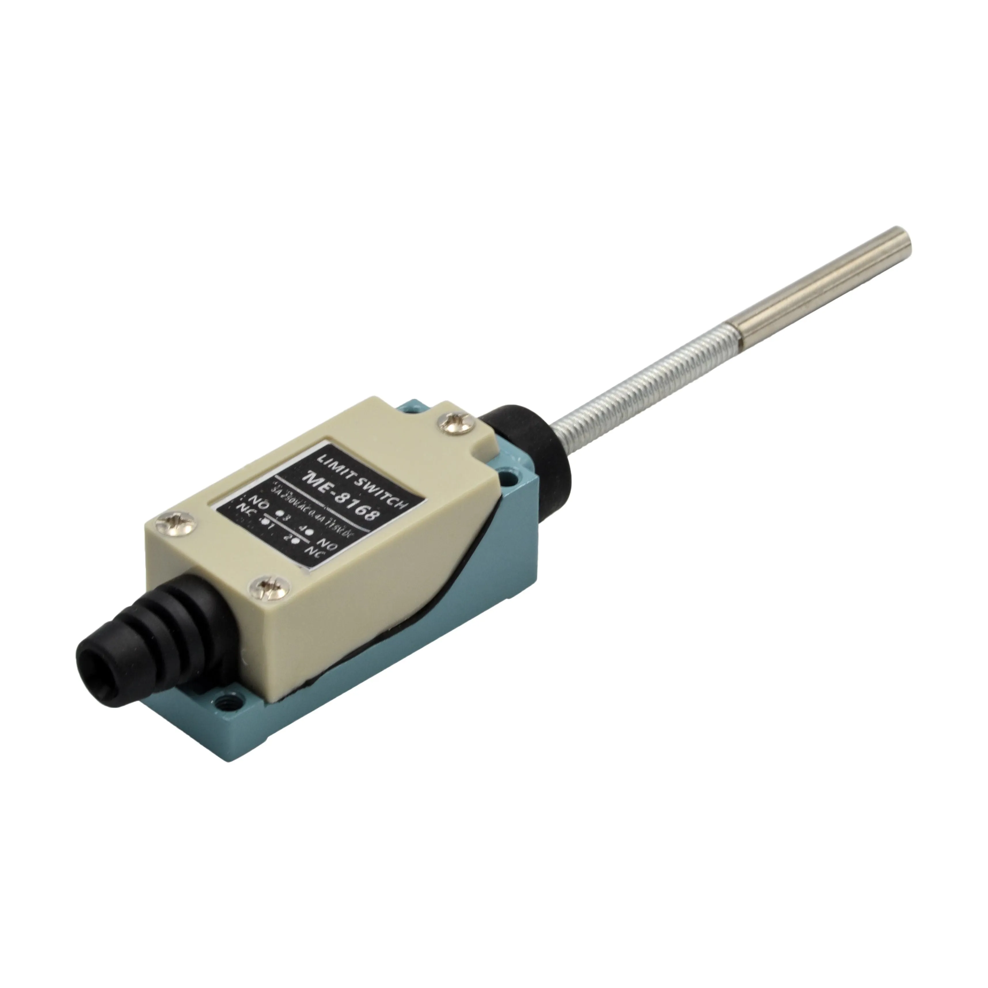 ME-8168 Double Circuit, Flexible Spring Arm Limit Switch