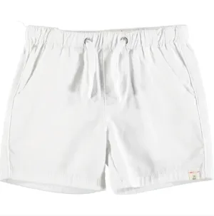 Me & Henry Hugo Twill Shorts - White