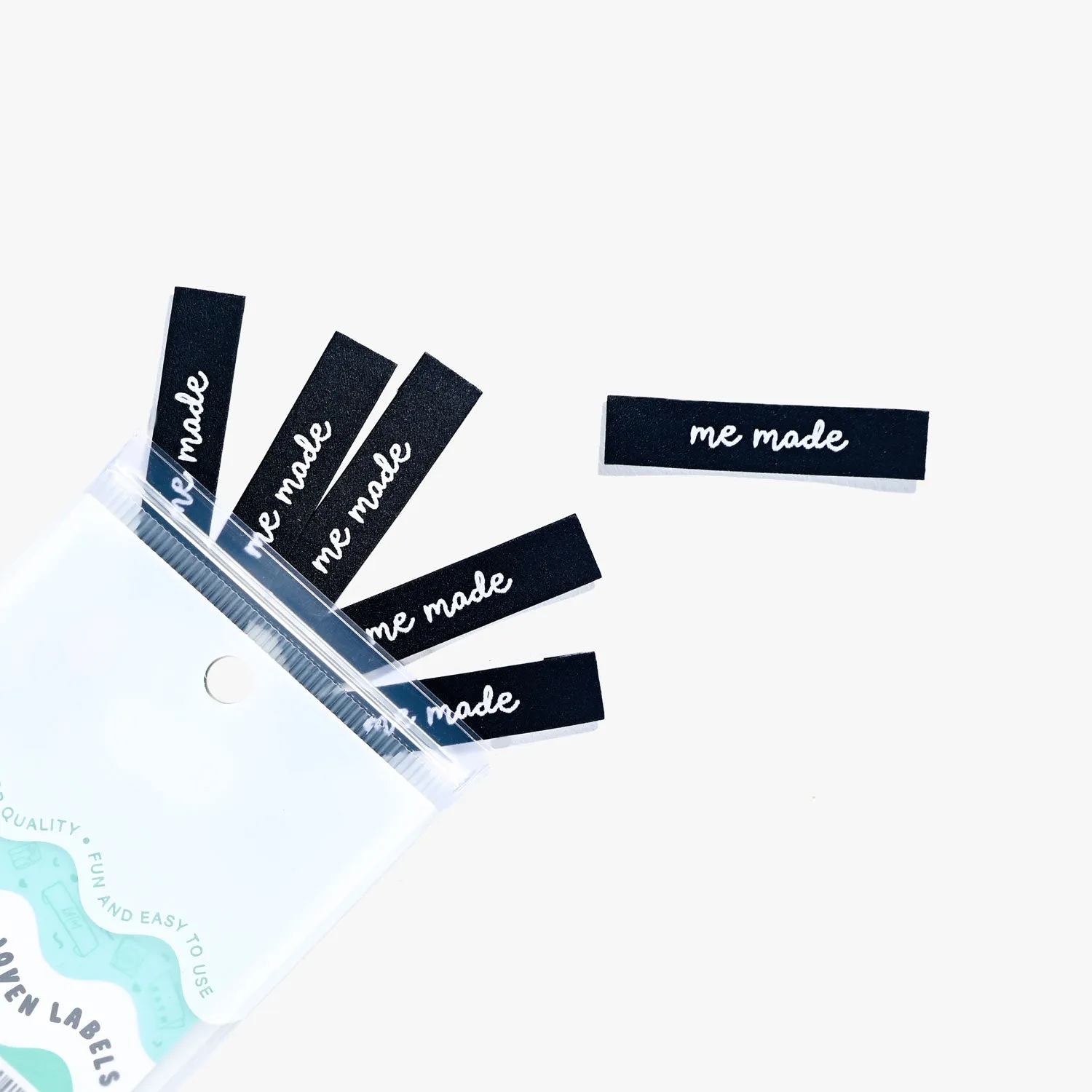 Me Made End Fold Labels | 6 Sew-in Labels