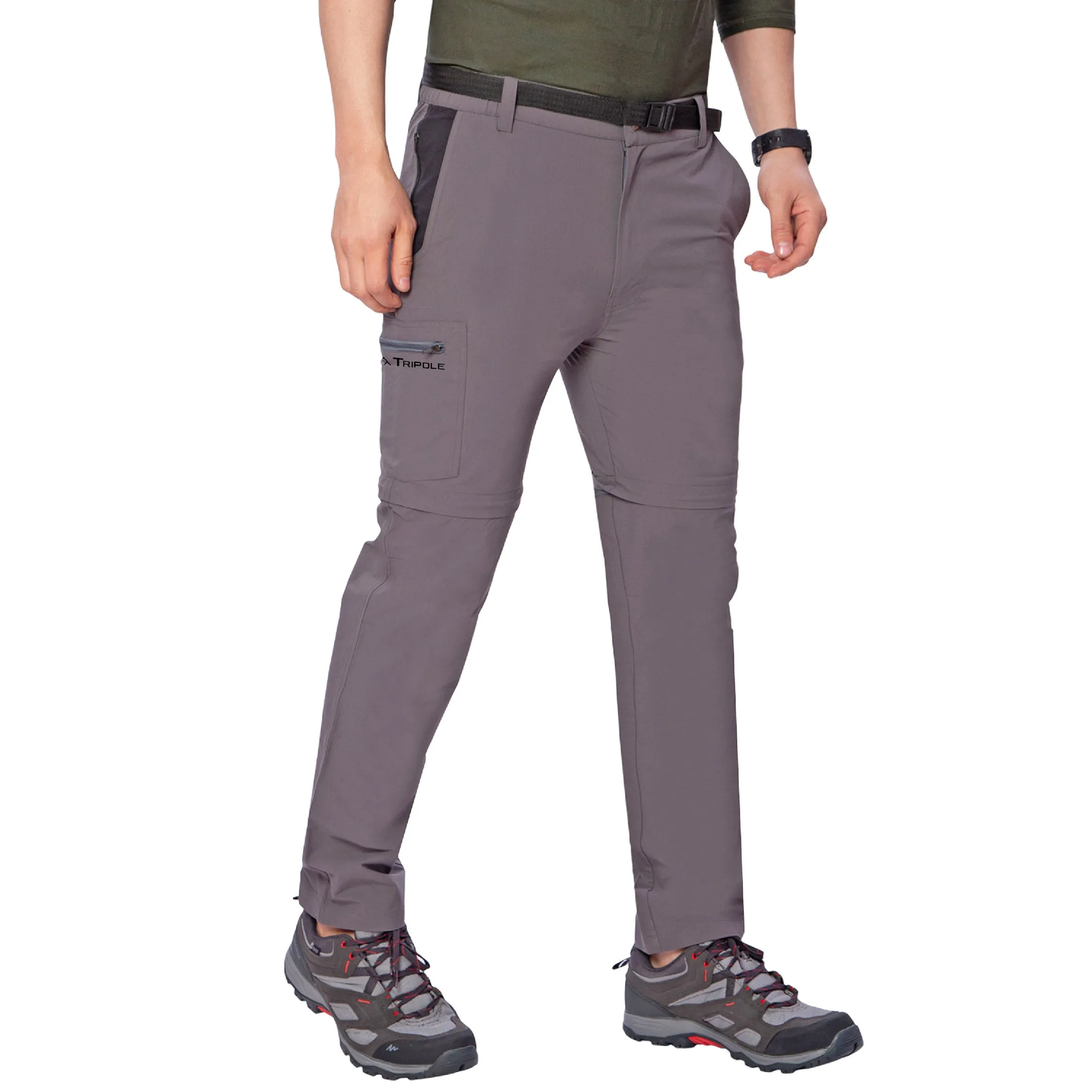 Men's Stretchable Pants for Hiking and Trekking with Detachable Lower