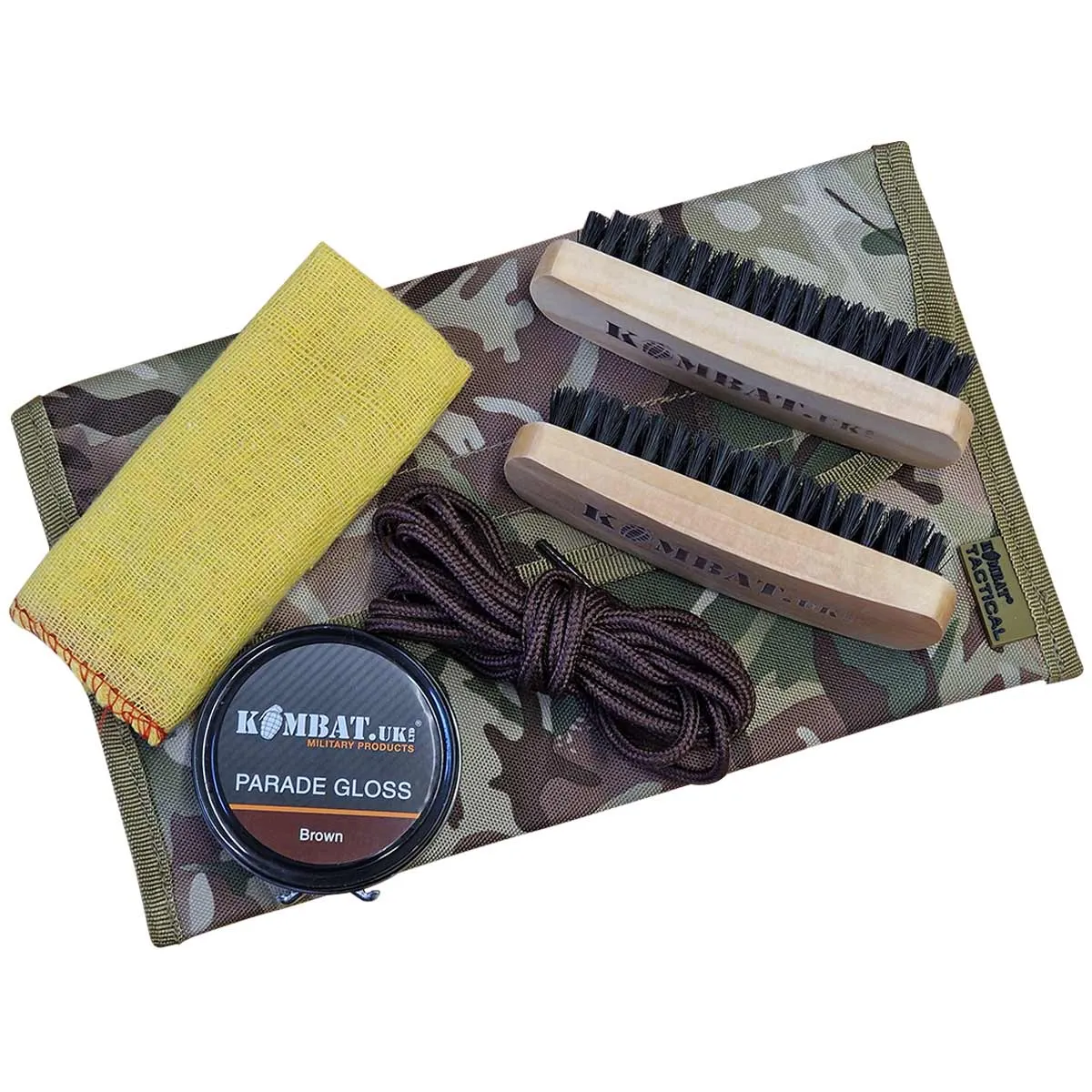 Military Boot Polishing Kit - Brown