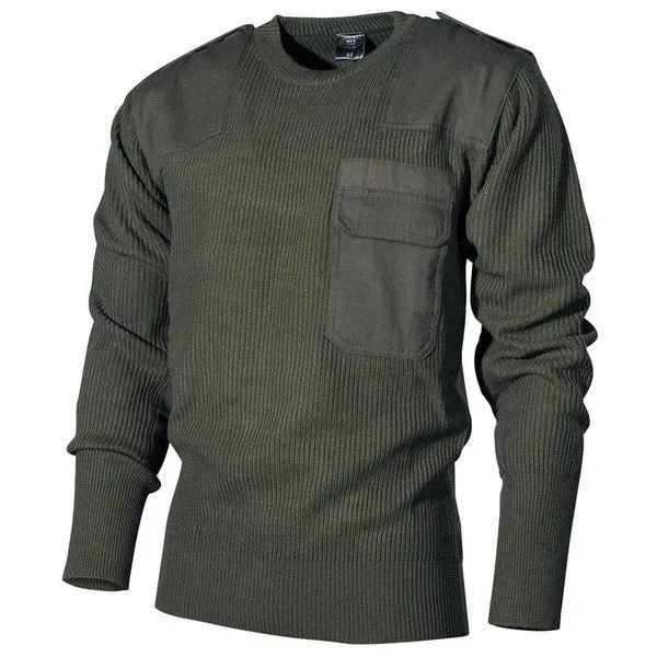 Military Style Commando Sweater