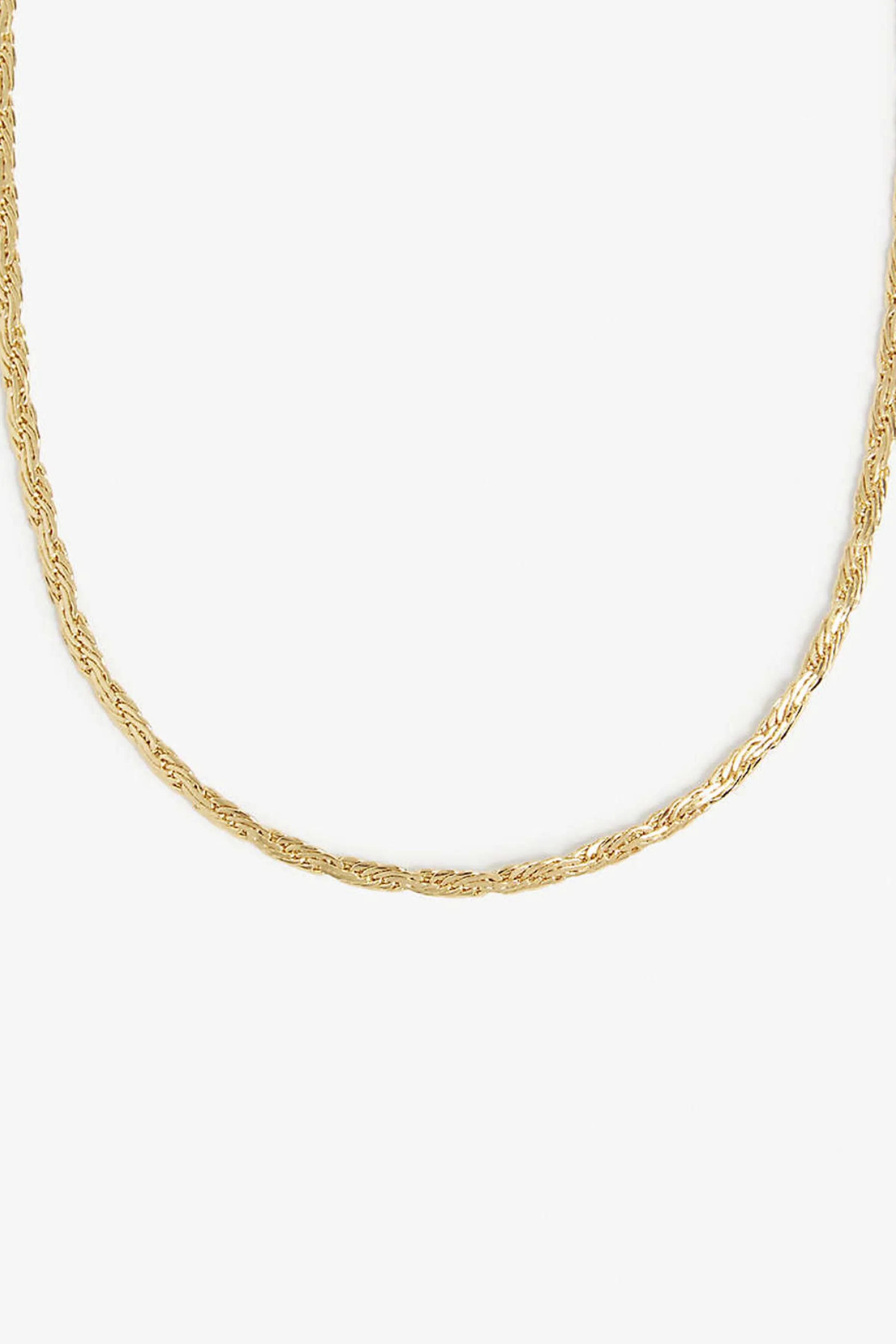MOMMO WOVEN CHAIN NECKLACE