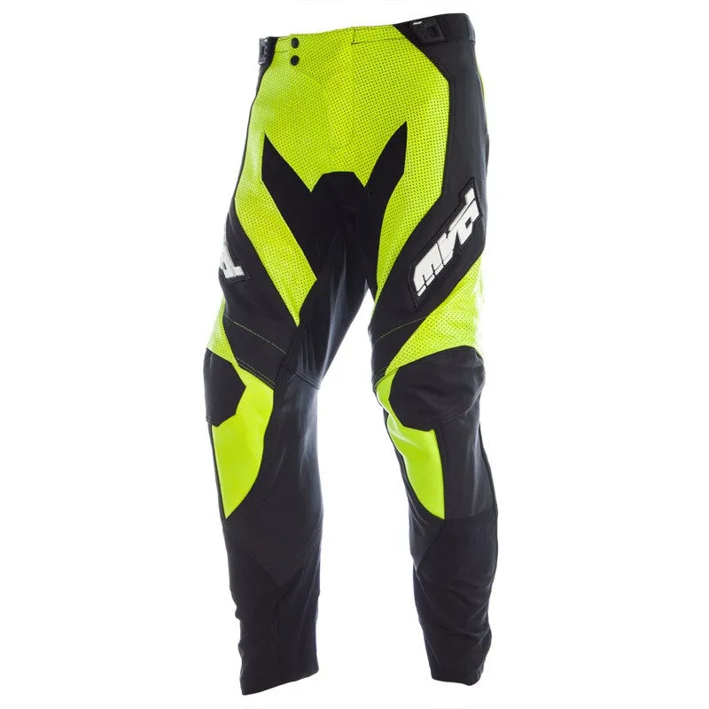 MVD Racewear Striker Supermoto Pants Black/Fluor Yellow