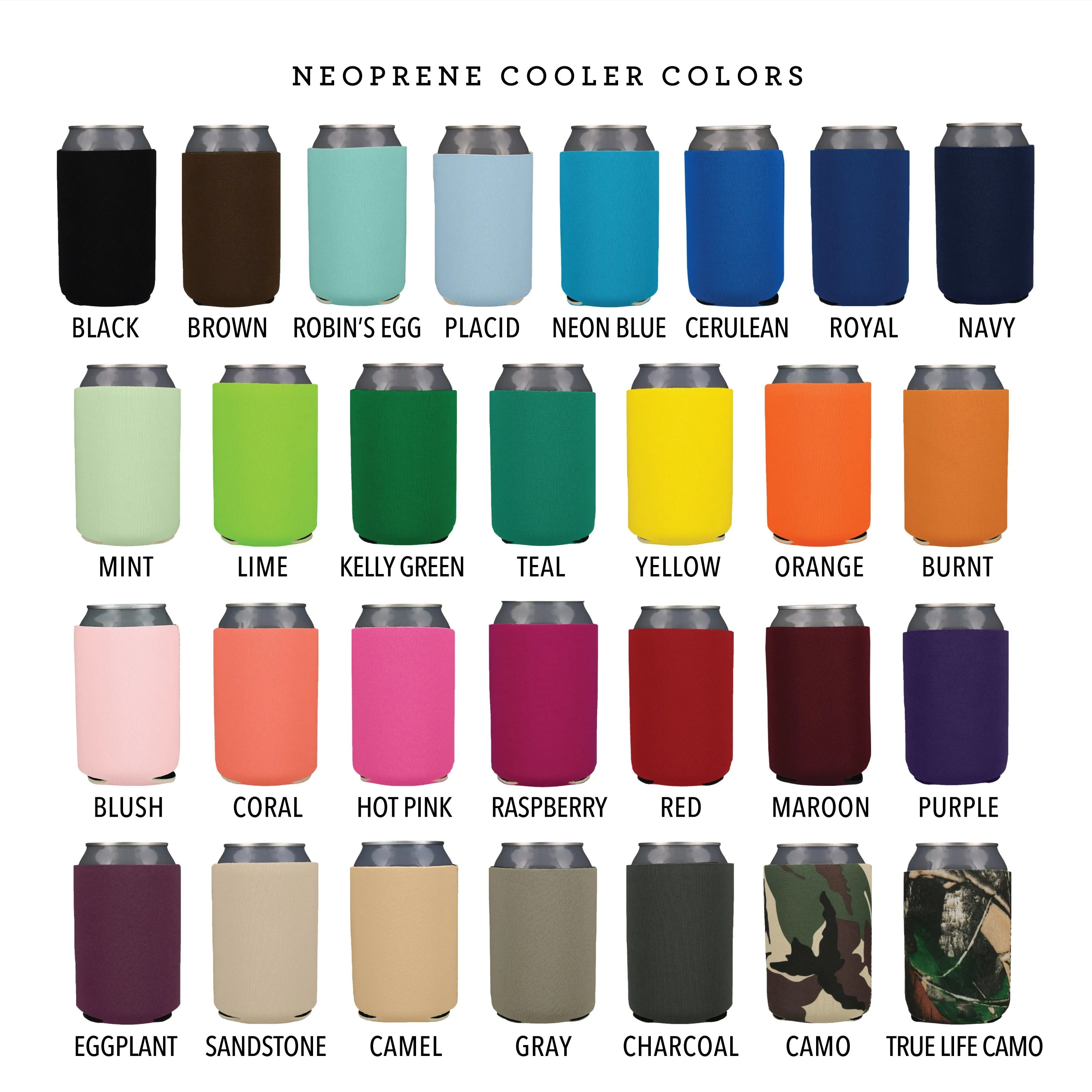 Neoprene Wedding Can Cooler #209N - It All Started With A Beer