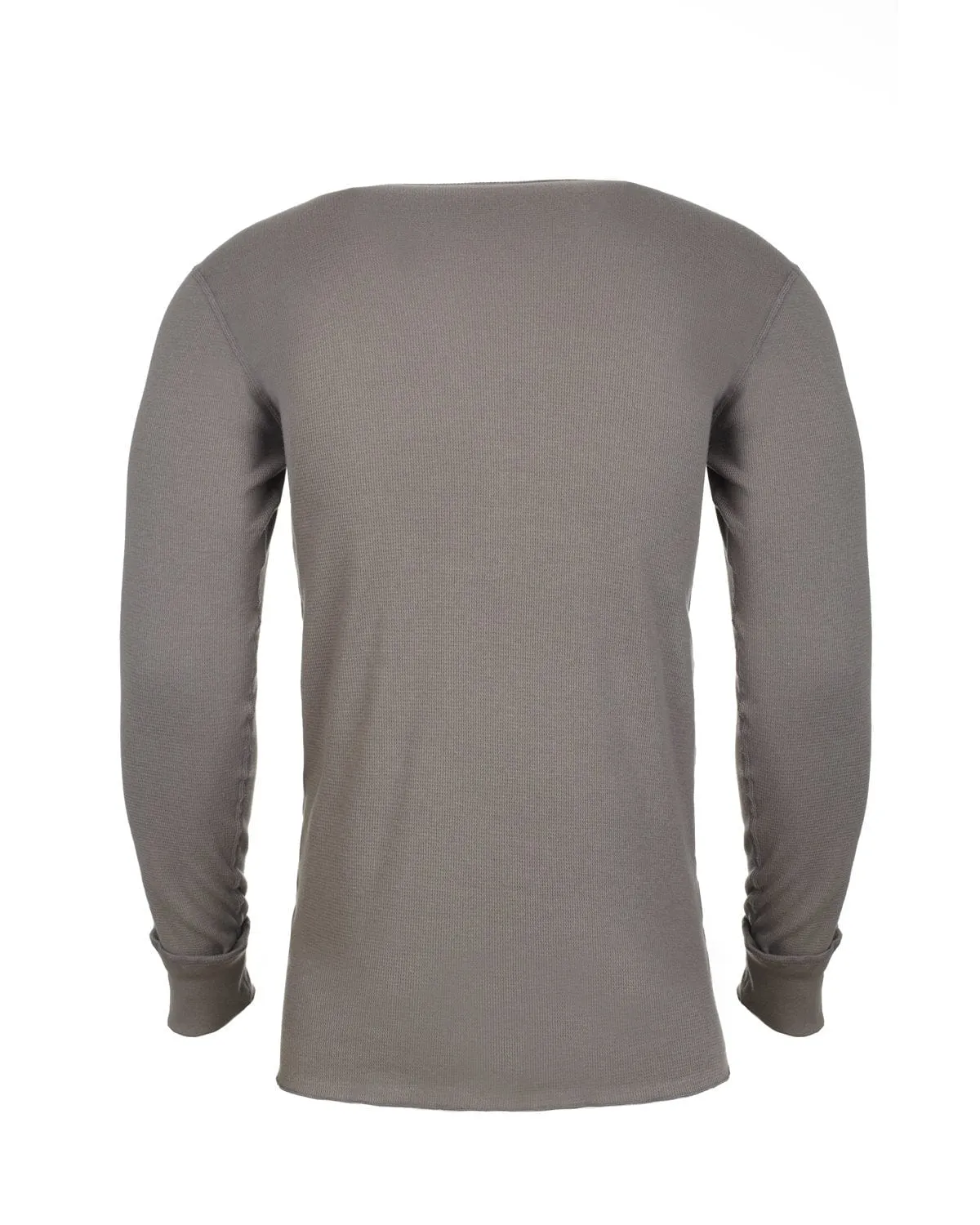 Next Level Mens Blended Thermal Tee | Warm Gray