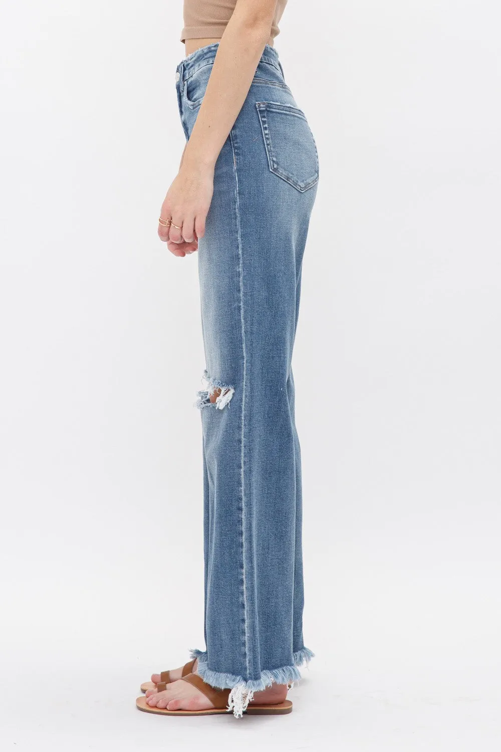 Nice To See You Wide Leg Jeans