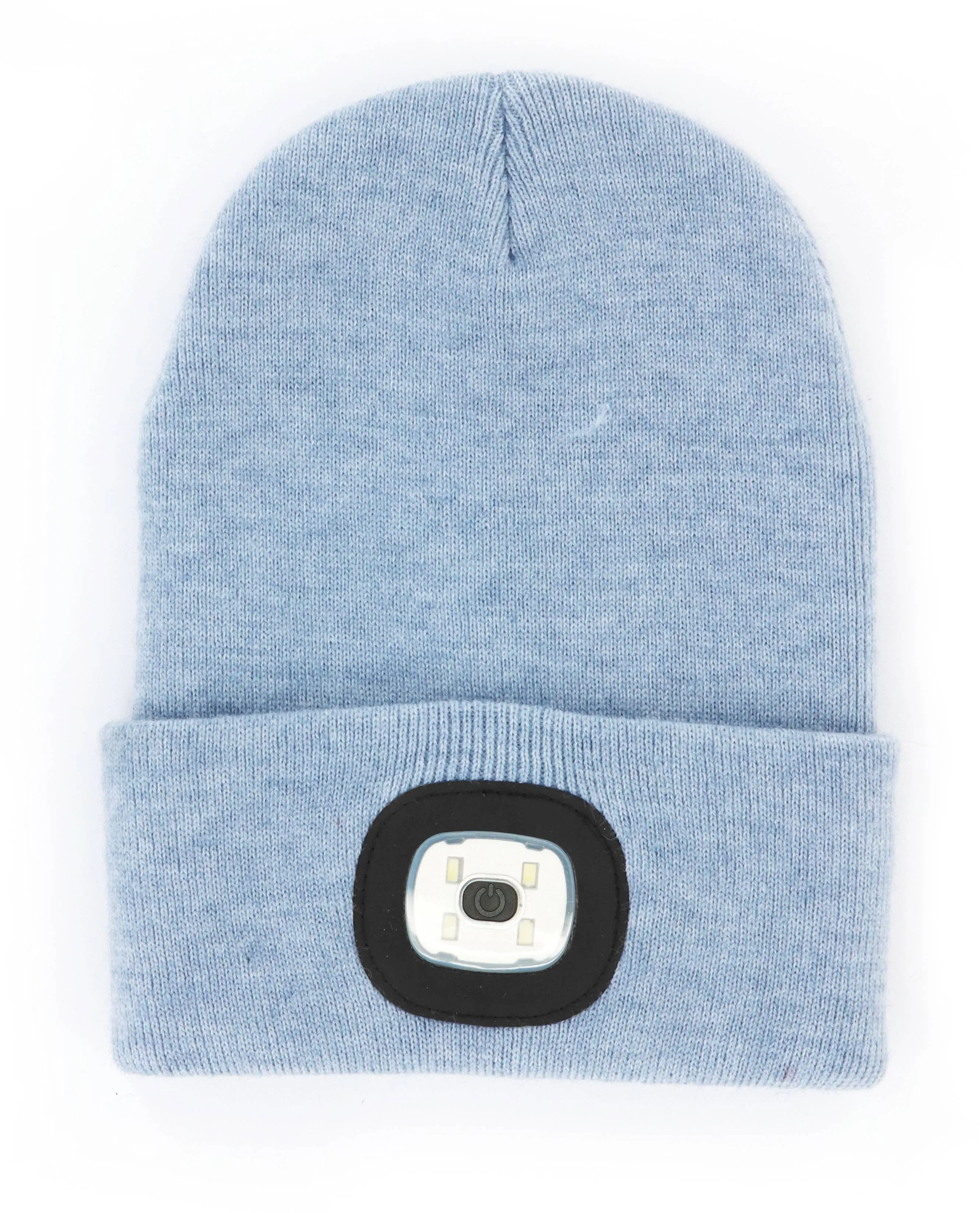Night Scope Brightside Rechargeable LED Beanie || Blue