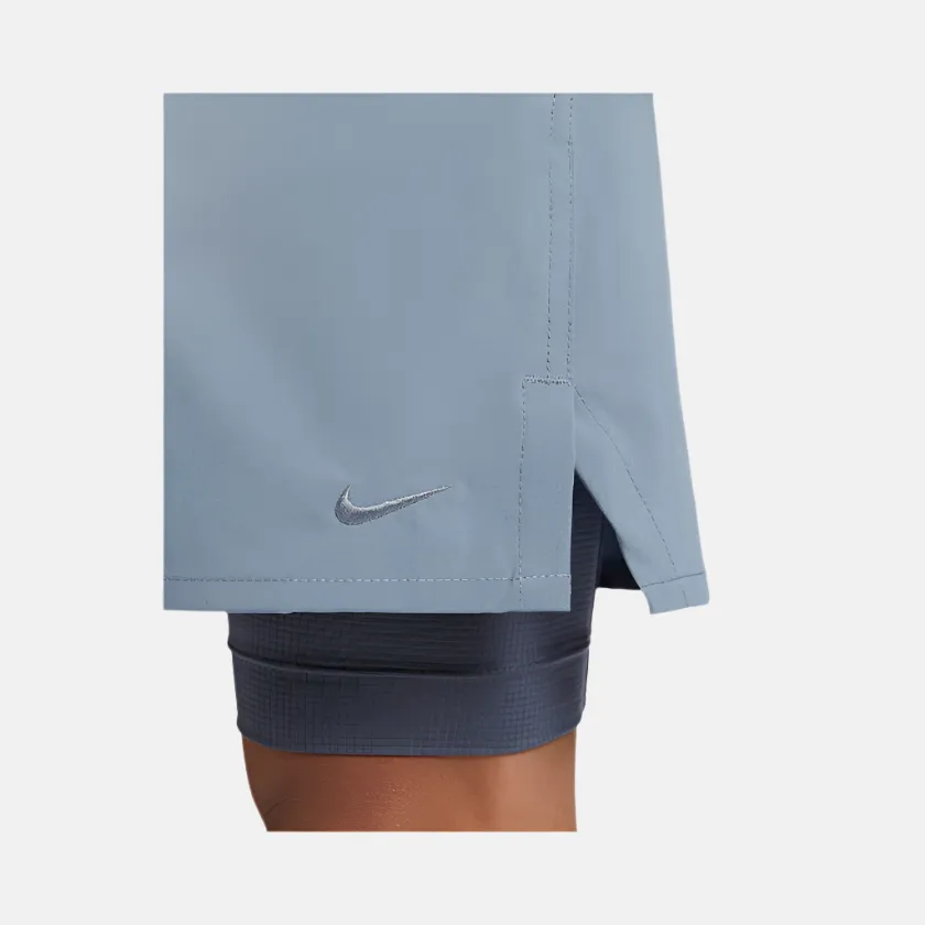 Nike Dri-FIT Unlimited 18cm (approx.) 2-in-1 Versatile Men's Shorts -Ashen Slate/Light Carbon/Black/Ashen Slate
