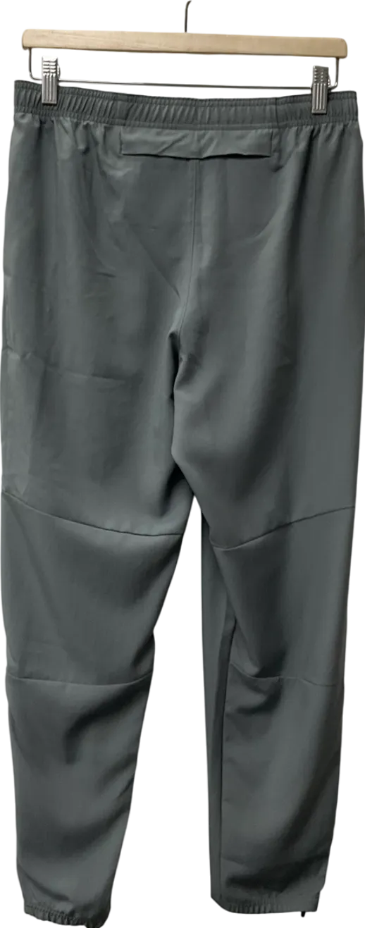 Nike Grey Woven Running Trousers UK M