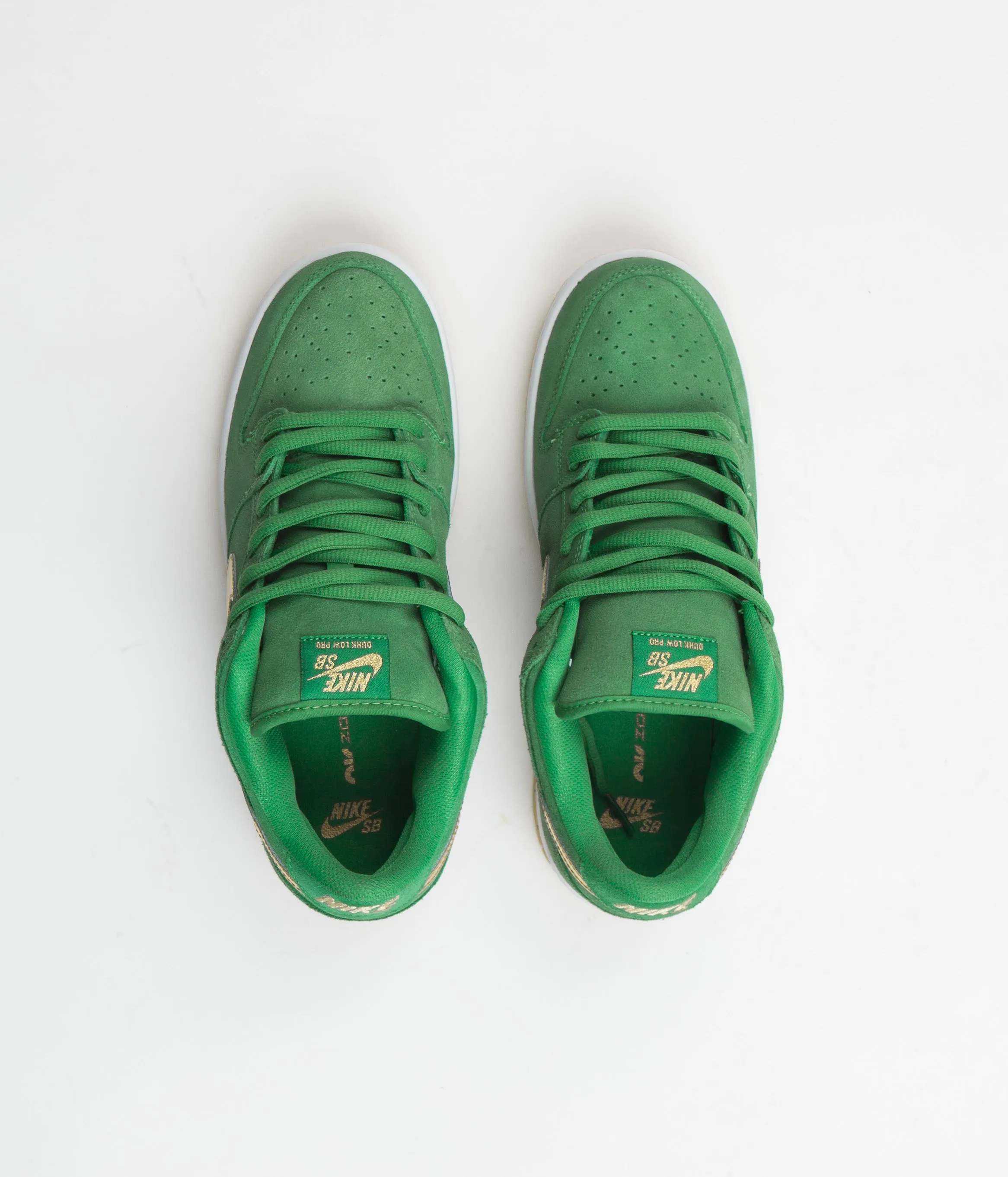 Nike SB Dunk Low Pro 'St. Patrick's Day' Shoes - Lucky Green / Metallic Gold - Lucky Green