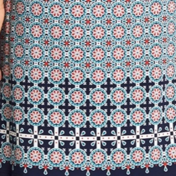 NWT Max Studio Print Matte Jersey Dress