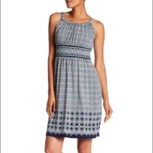 NWT Max Studio Print Matte Jersey Dress