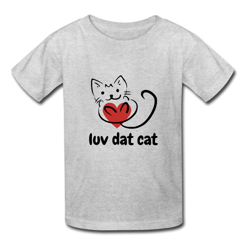 Official Luv Dat Cat Kids' T-Shirt