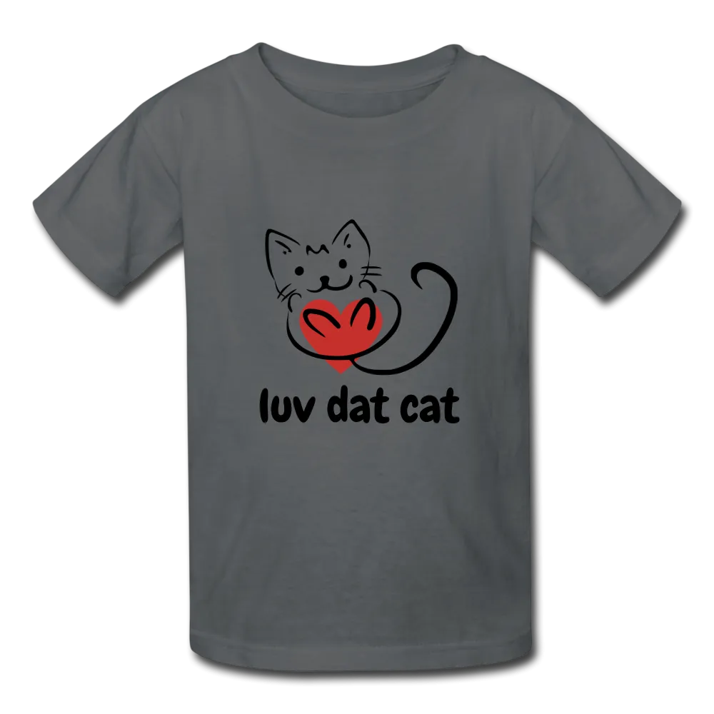 Official Luv Dat Cat Kids' T-Shirt
