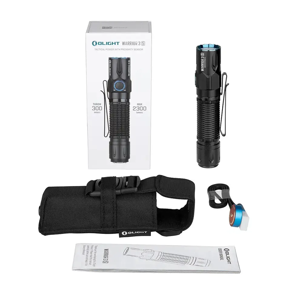 Olight Warrior 3S 2300 Lumens Tactical Torch