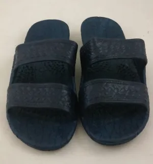 Pali Hawaiian Two Strap Navy Kid's Sandals