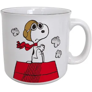 Peanuts Snoopy Flying Ace 20oz Camping Mug