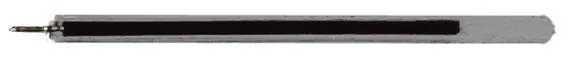 PEN2 Clear Flexible Pen with Cap - Black Ink (case)