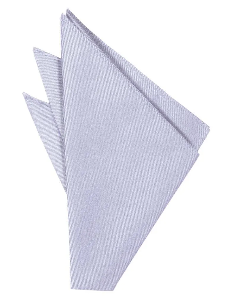 Periwinkle Solid Twill Pocket Square