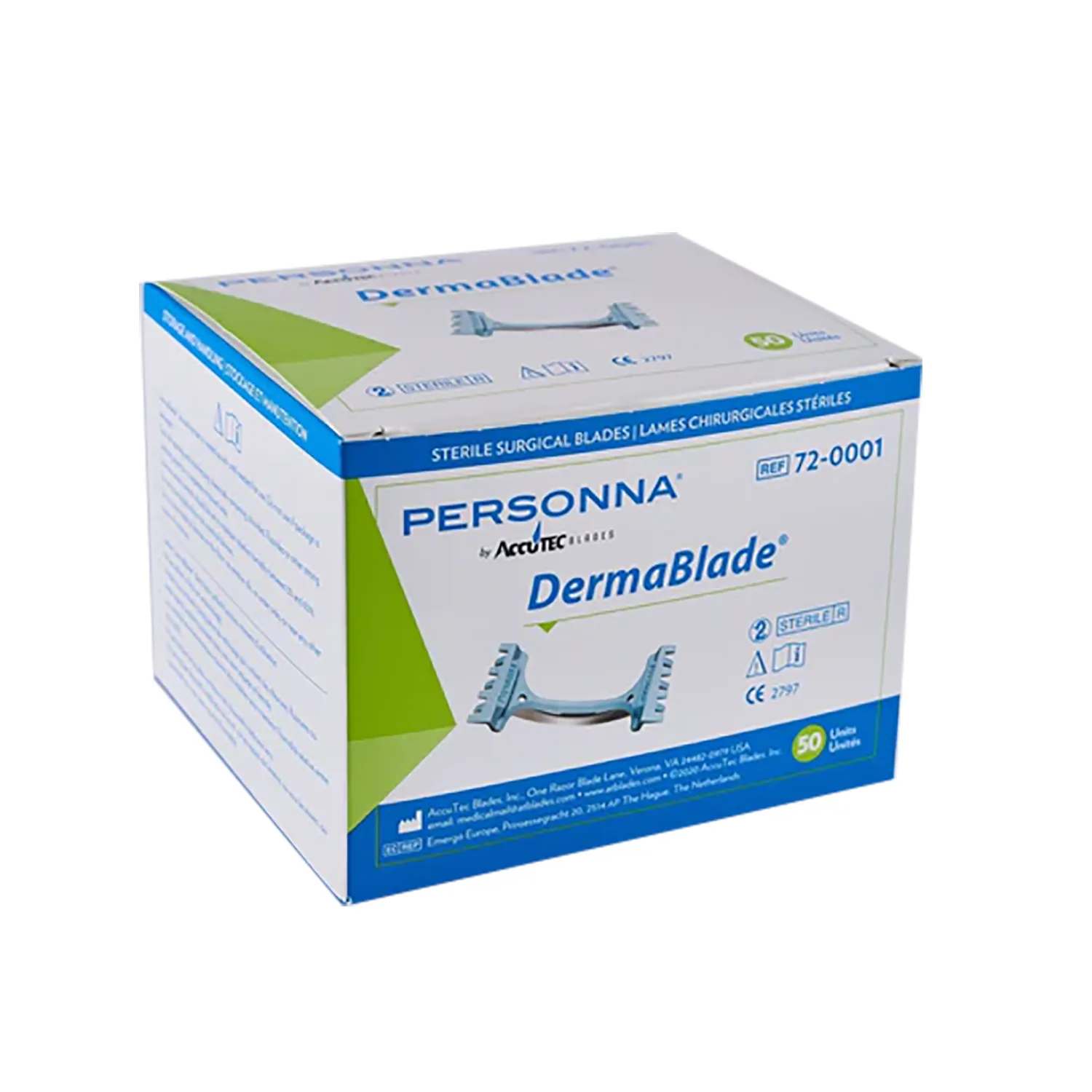 Personna DermaBlade Flexible | Pack of 50