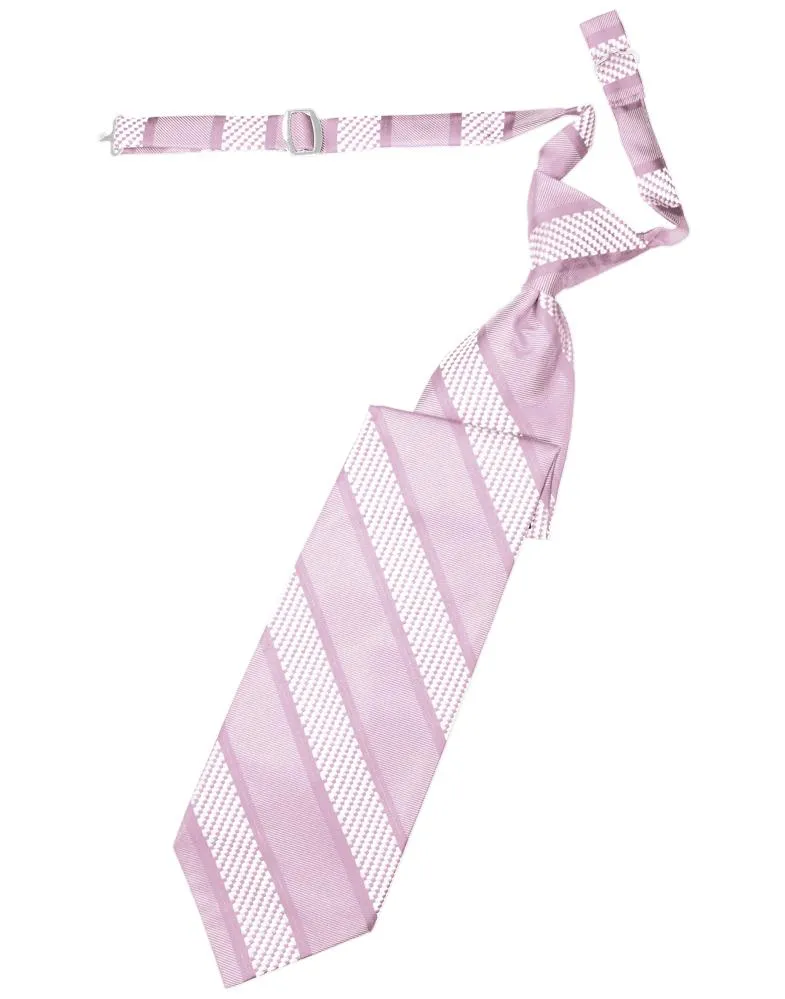 Pink Venetian Stripe Necktie
