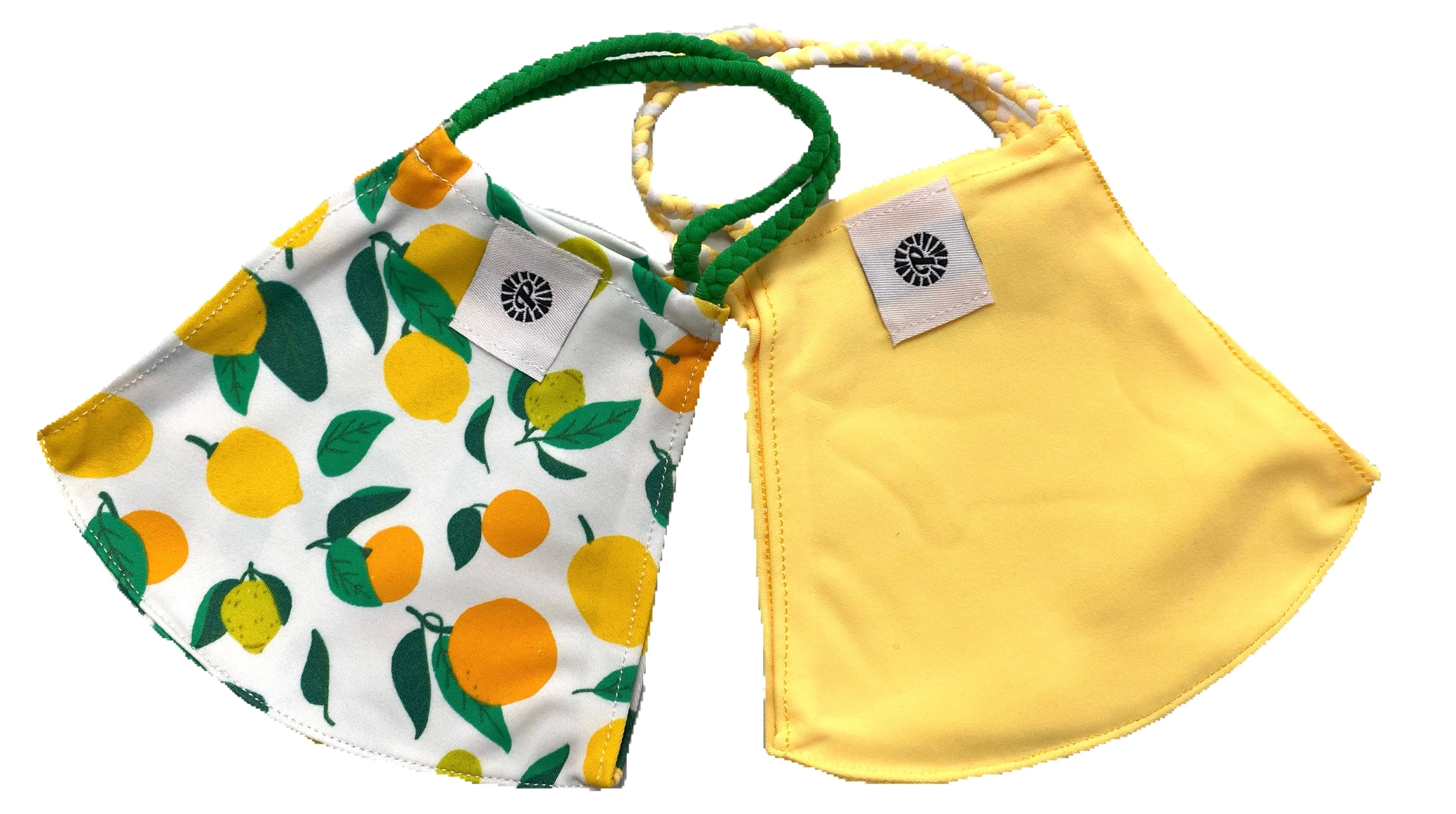 Pom Masks by Pomchies - Citrus Fruit / Solid Sunshine