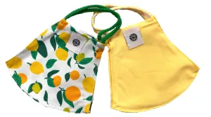 Pom Masks by Pomchies - Citrus Fruit / Solid Sunshine