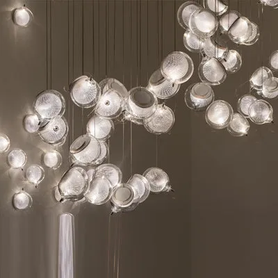 Puffer Glass Pendant Light