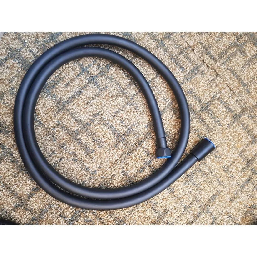 PVC Flexible Black Shower Hose 1.5m - L01006LSB