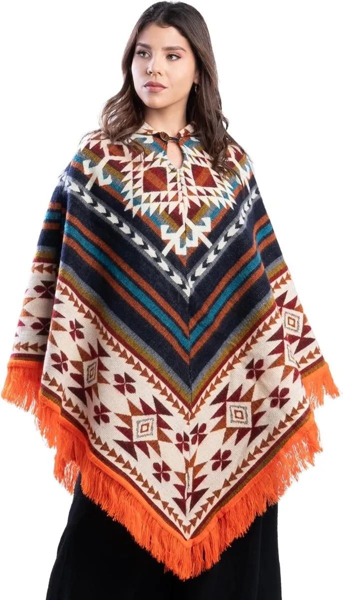QISU Inca Essence Poncho – The Perfect Christmas Gift of Andean Warmth & Tradition