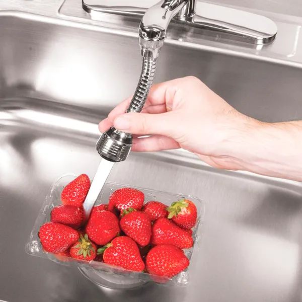 "Faucet Flex" - 360 Degree Faucet Extender With 2 Stream Settings